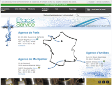 Tablet Screenshot of pack-service.fr